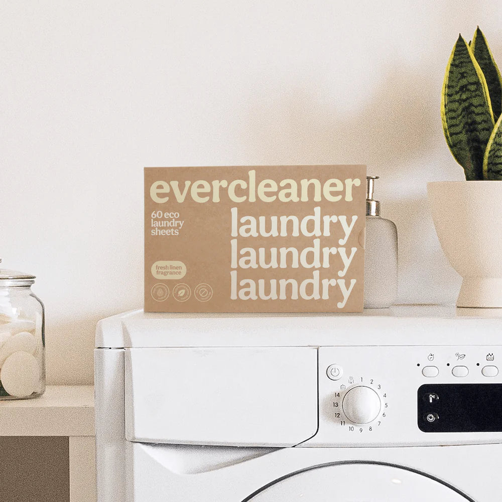 Evercleaner laundry detergent sheets