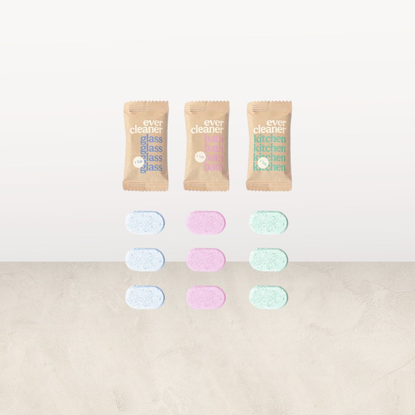 Evercleaner multi-surface cleaning refill tablets